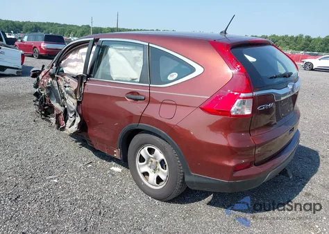 2015 Honda Cr-V Lx из США, поврежденный, VIN 2HKRM4H30FH702185